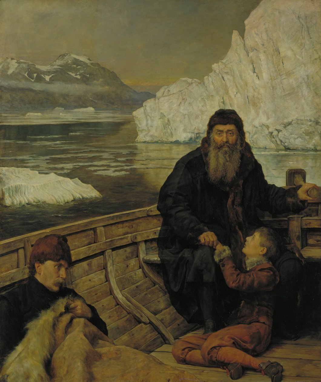 Henry Hudsons sidste rejse af John Collier