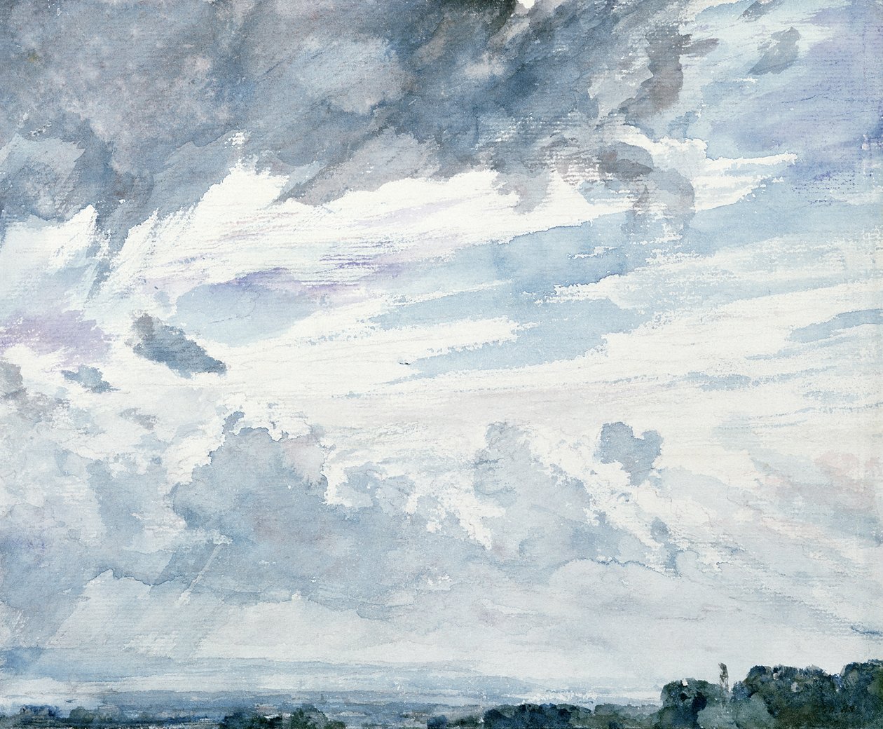 Cloud undersøgelse af John Constable