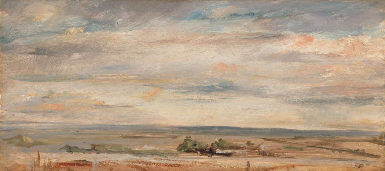 Cloud Study, tidlig morgen, kigger øst fra Hampstead af John Constable