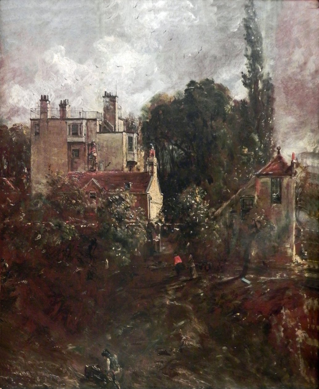 Admiralens hus i Hampstead af John Constable
