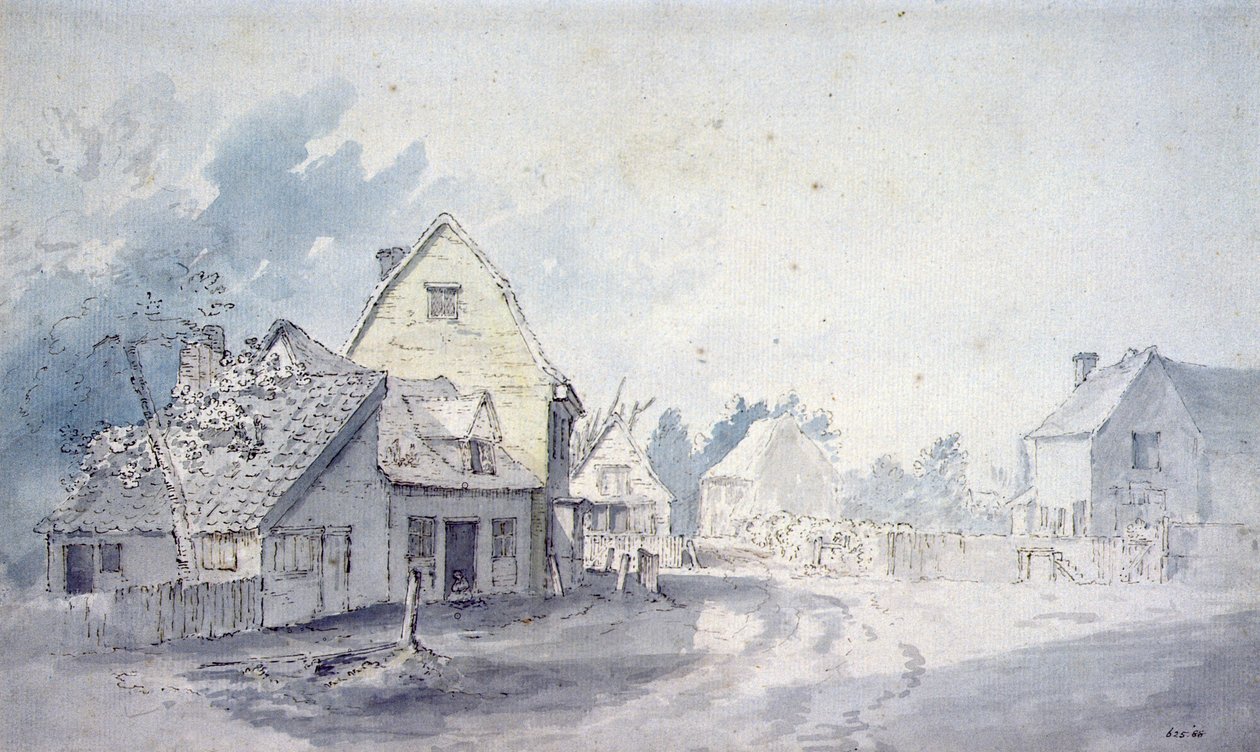 Østre Bergholtsgade, Østre Bergholt af John Constable