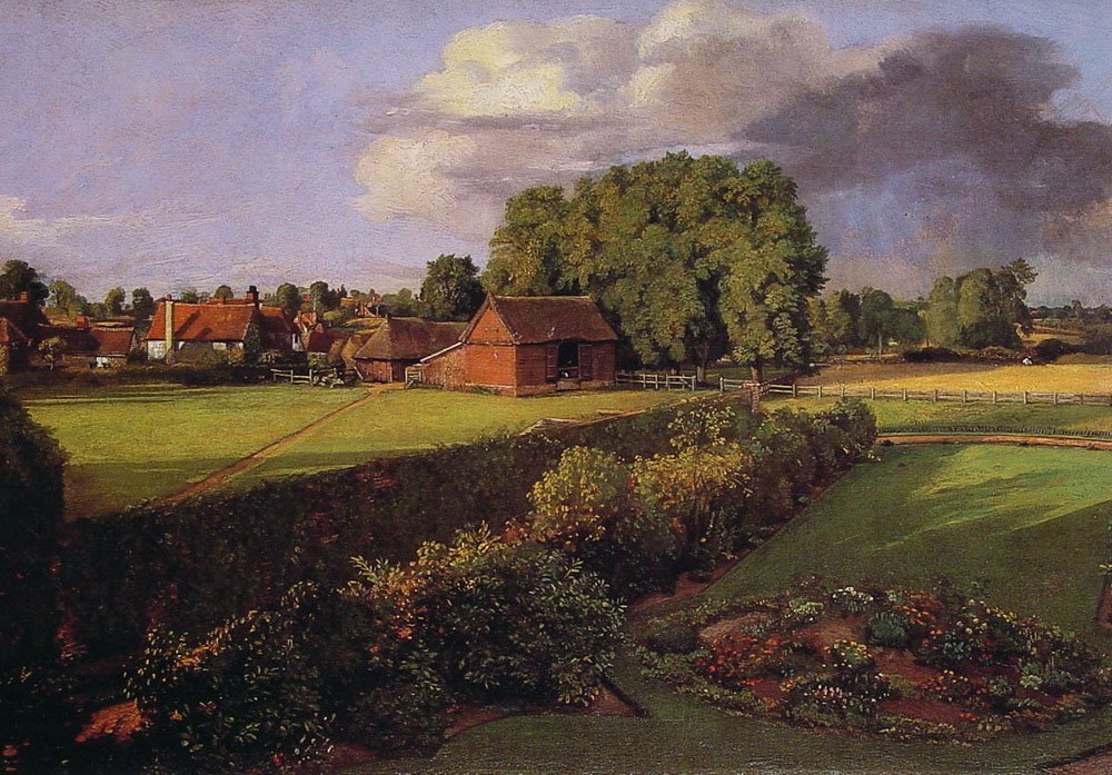 Golding Constables Flower Garden af John Constable