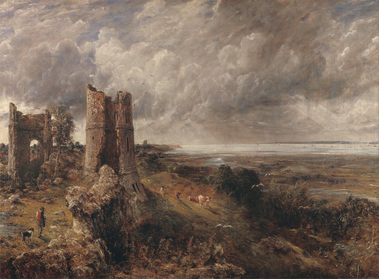 Hadleigh Castle, Themsens mund-morgen efter en stormfuld nat af John Constable