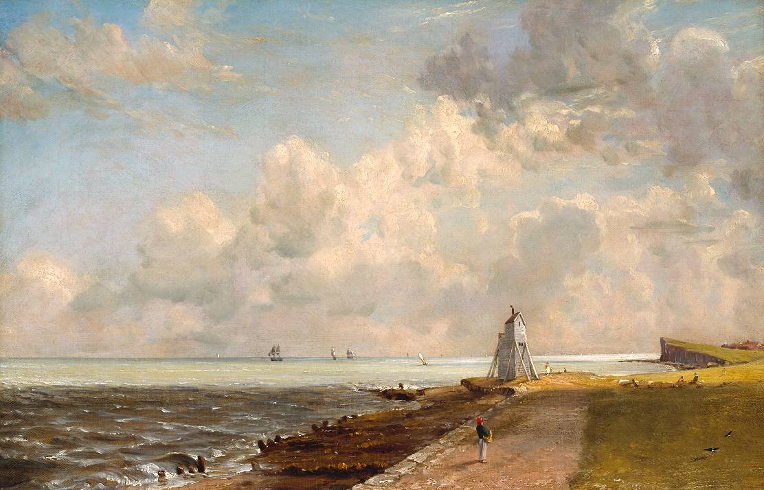 Harwich Fyrtårn af John Constable