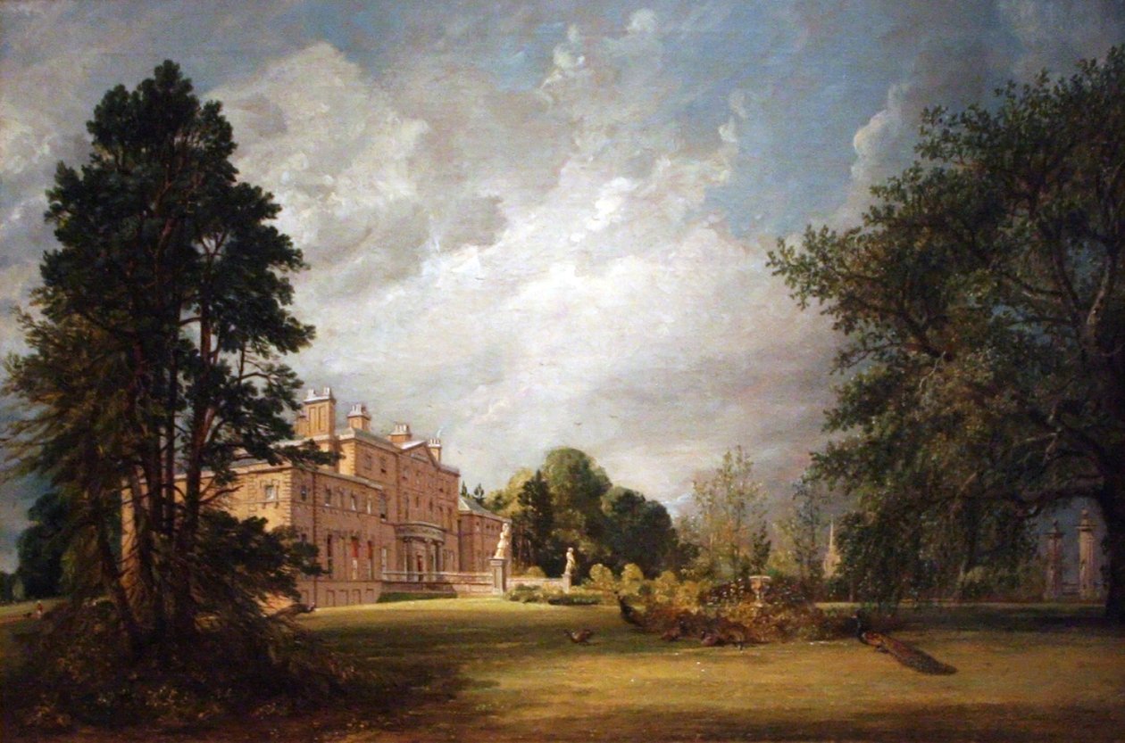 Malvern Hall af John Constable
