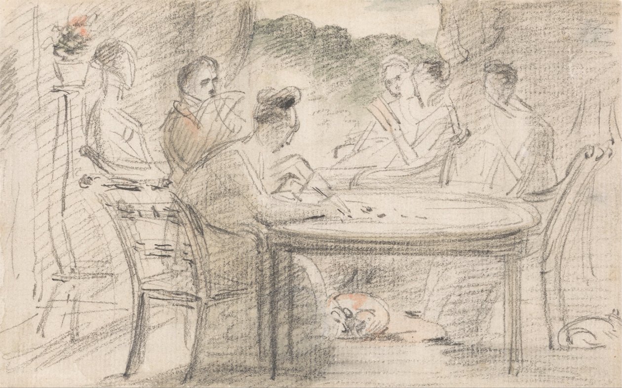 Hr. Hobson af Markfield og familie af John Constable