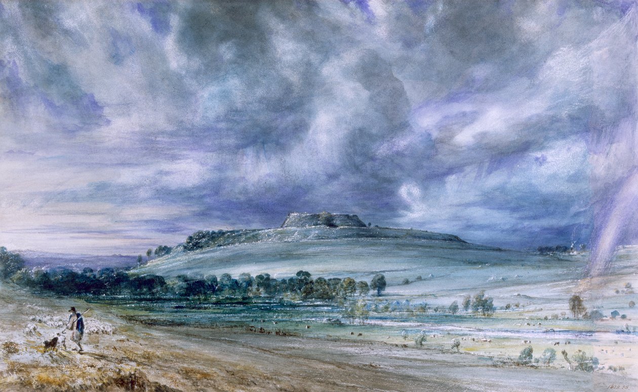 Gamle Sarum af John Constable