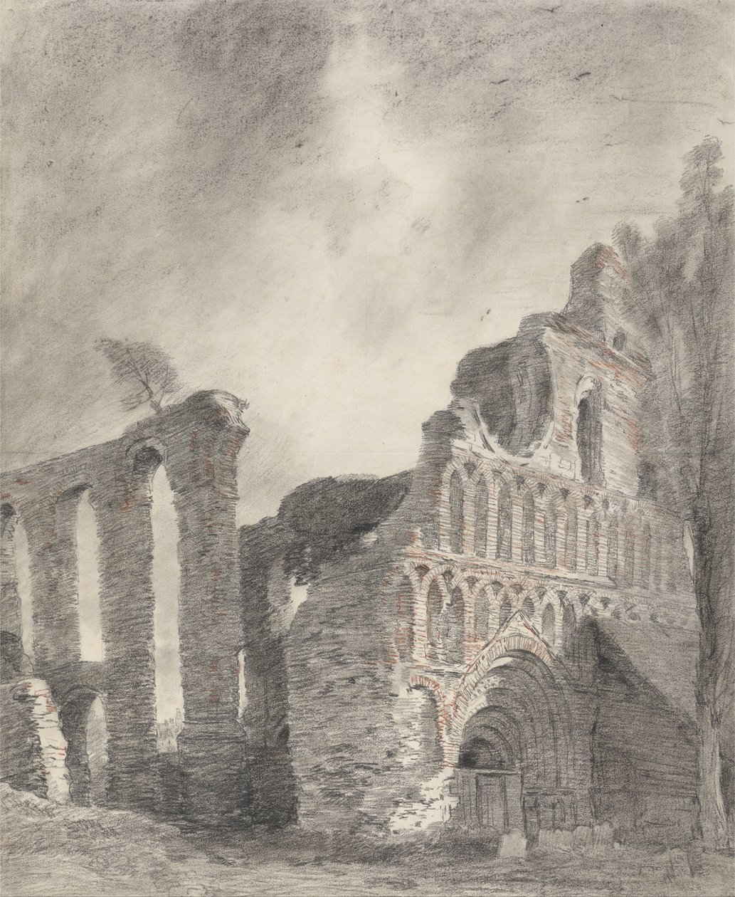 Ruin of St. Botolphs Priory, Colchester af John Constable