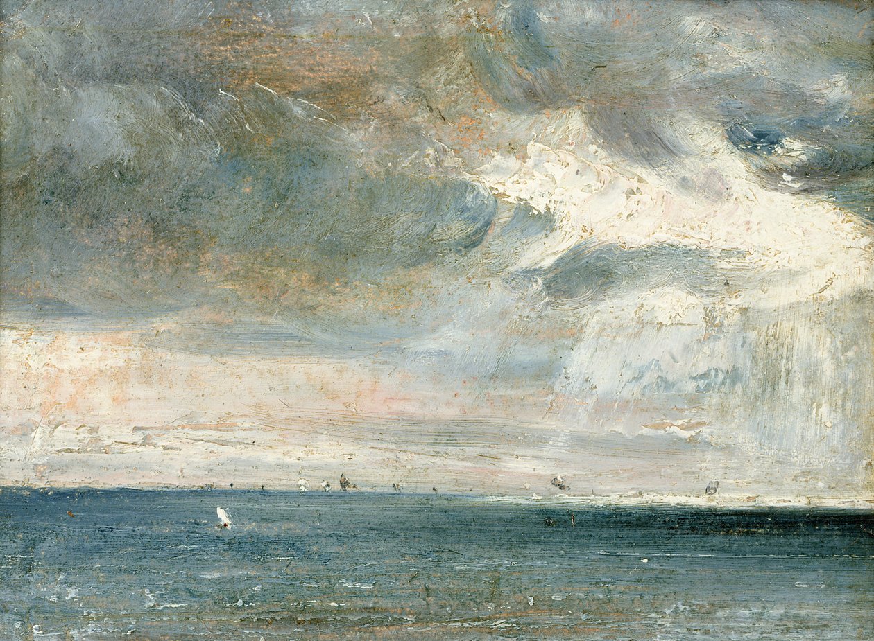 Studie af hav og himmel (en storm ud for sydkysten) af John Constable
