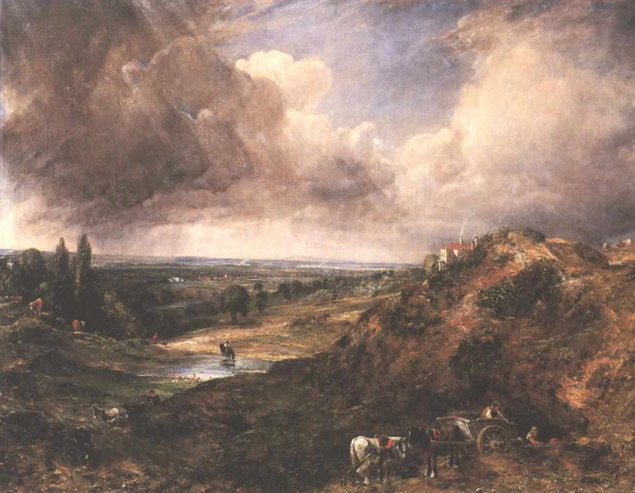 Branchhill Dam af John Constable
