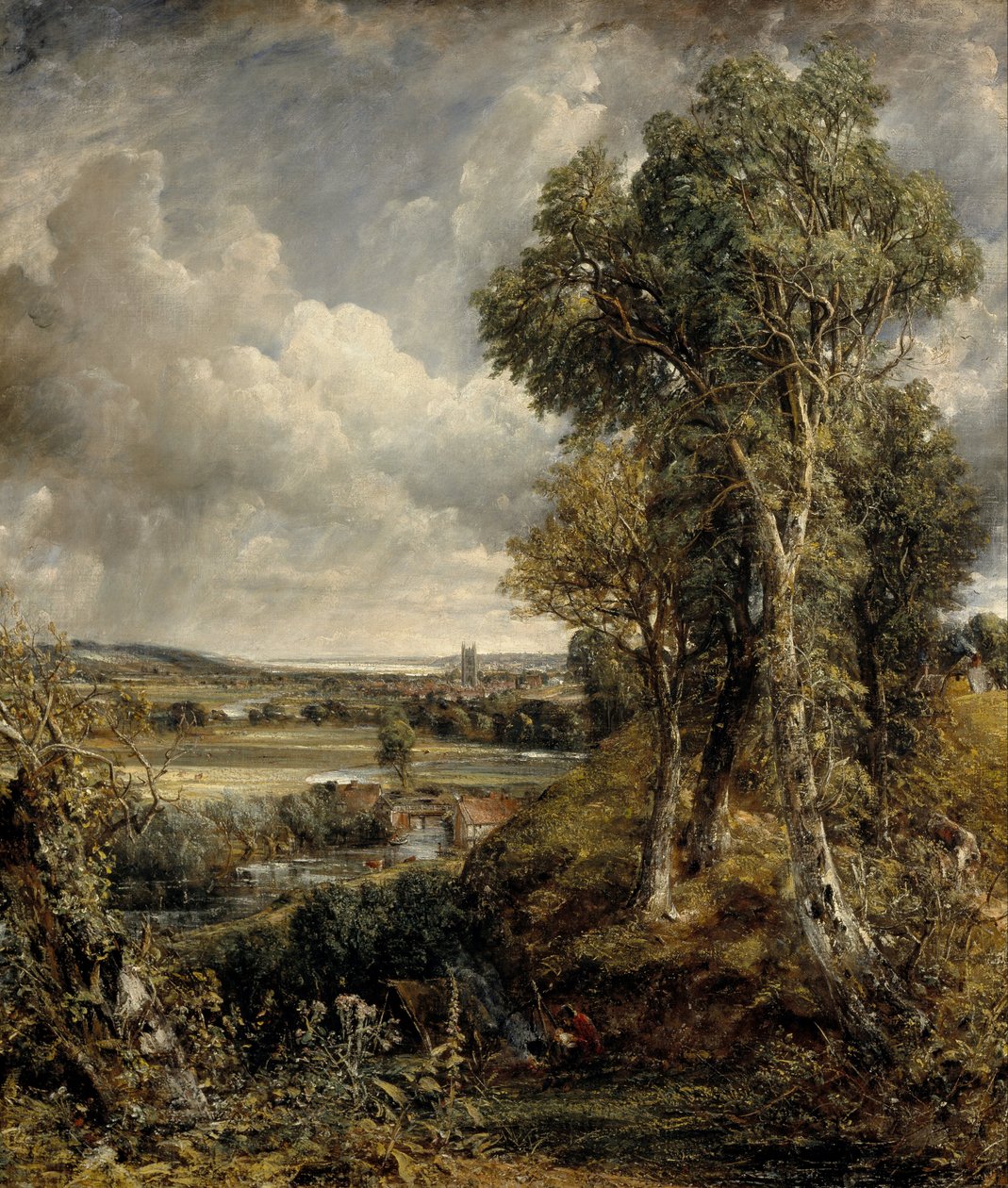 The Vale of Dedham af John Constable