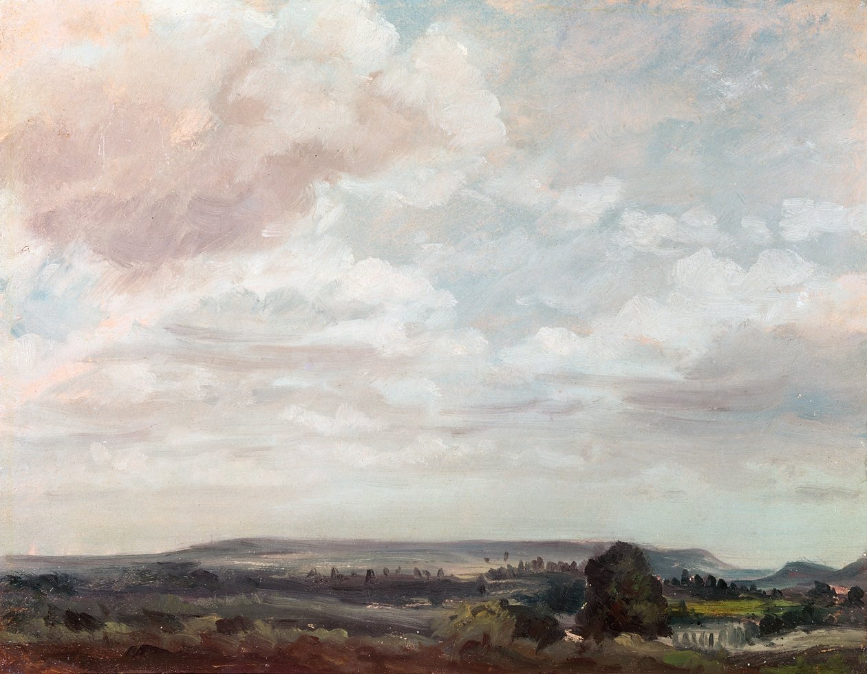Udsigt i Wiltshire af John Constable