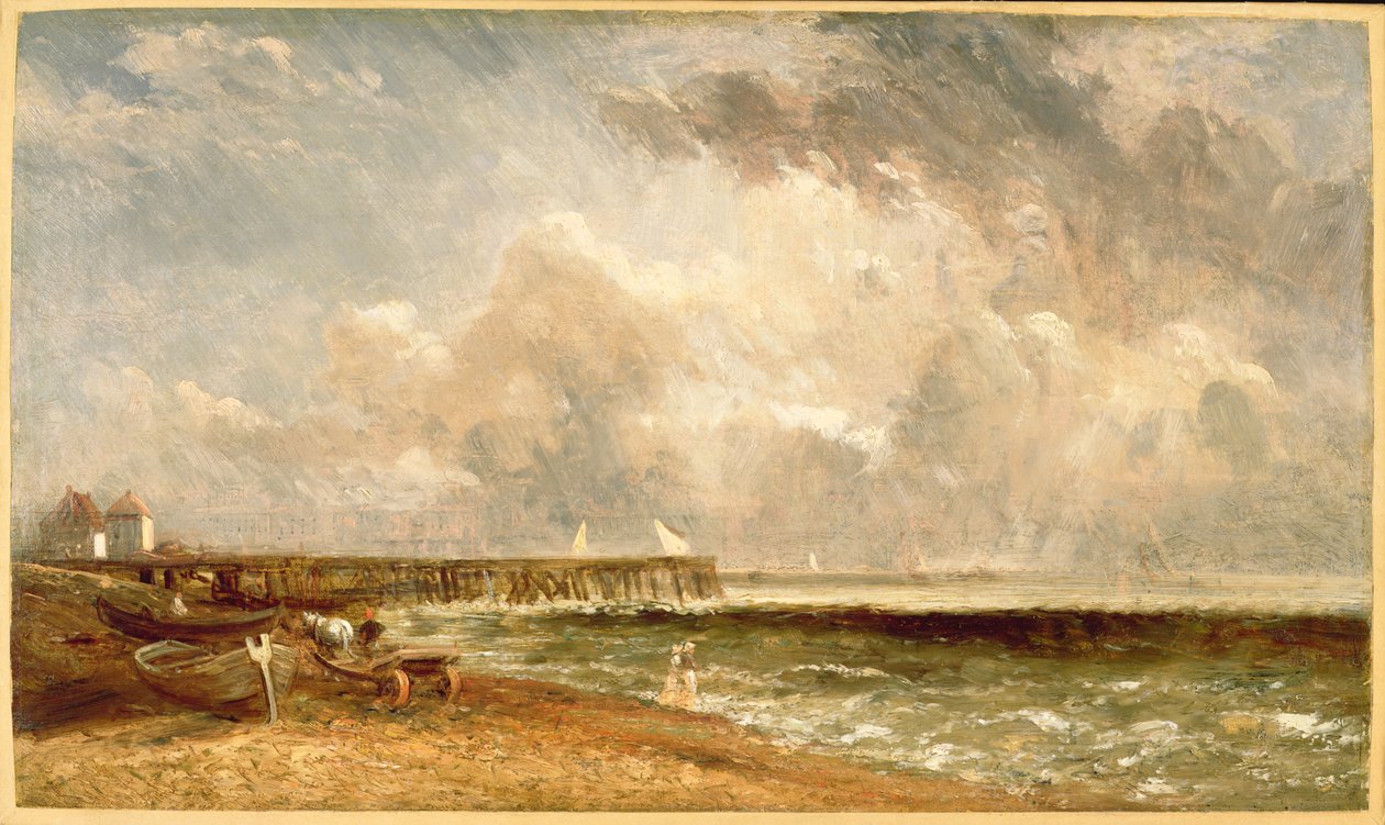 Yarmouth Jetty, ca. 1822 af John Constable
