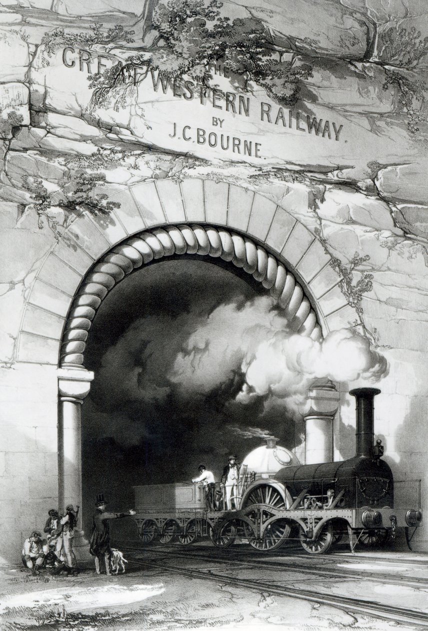 The Great Western Railway, 1846 af John Cooke Bourne