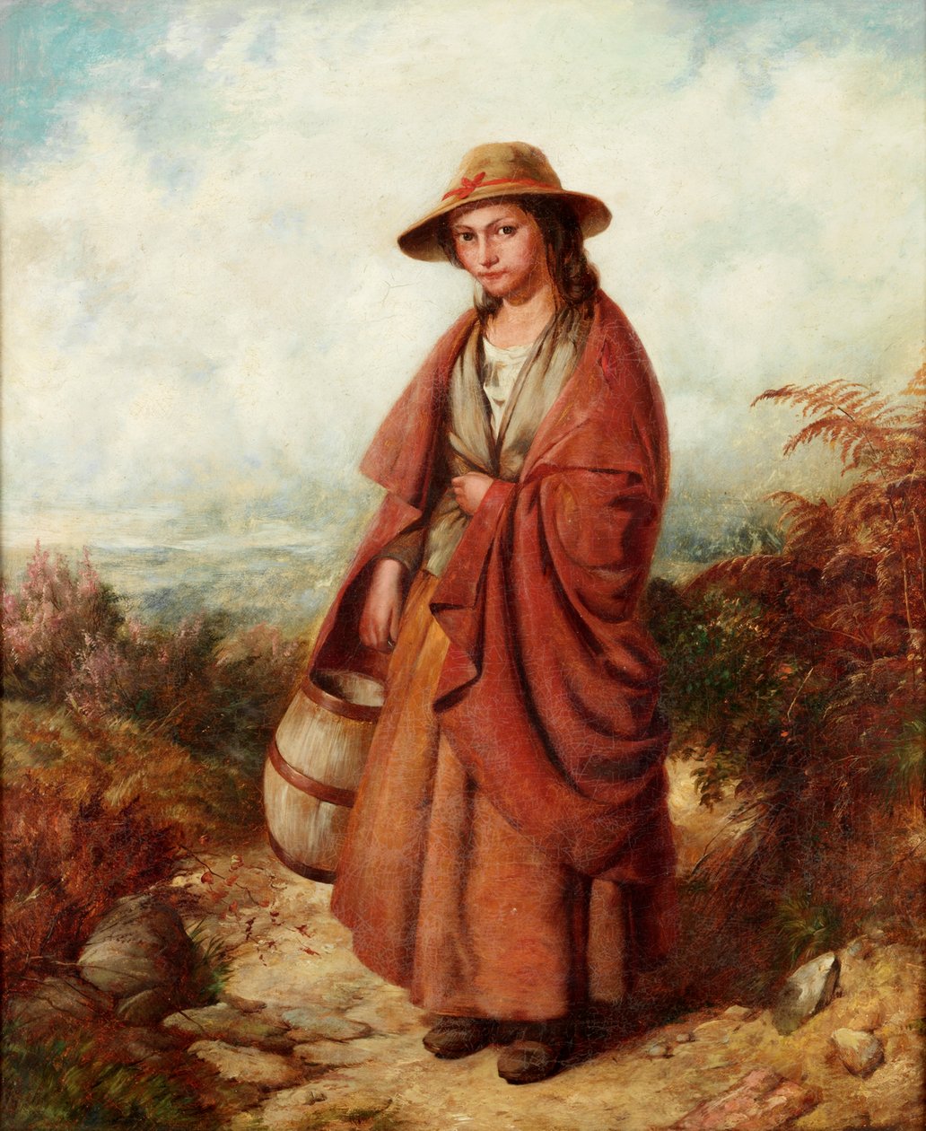 En walisisk mælkepige af John Corbould