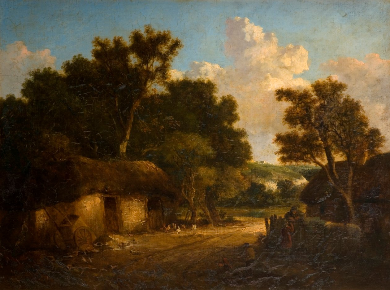 Landskab med sommerhus af John Crome