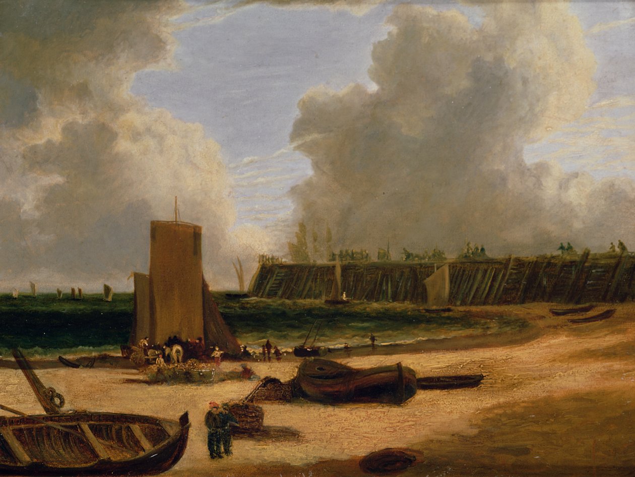Yarmouth Old Pier af John Crome