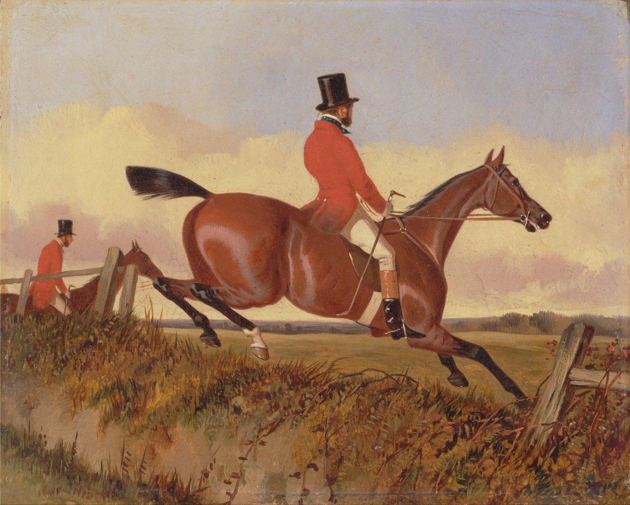 Foxhunting- Rydning af en bank af John Dalby