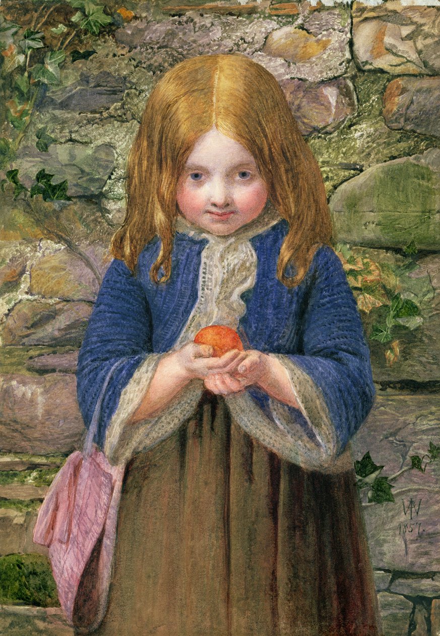 Den orange pige, 1857 af John Dawson Watson