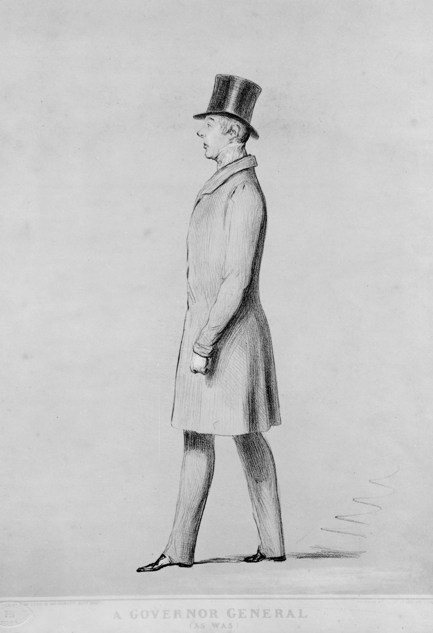 En generalguvernør, 1842 (litografi) af John Doyle