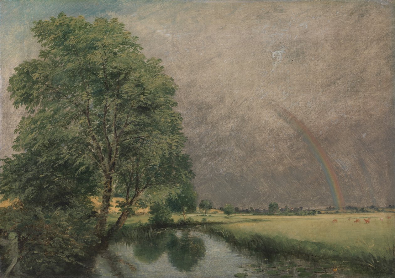 Regnbuen, nær Salisbury af John IV Dunthorne