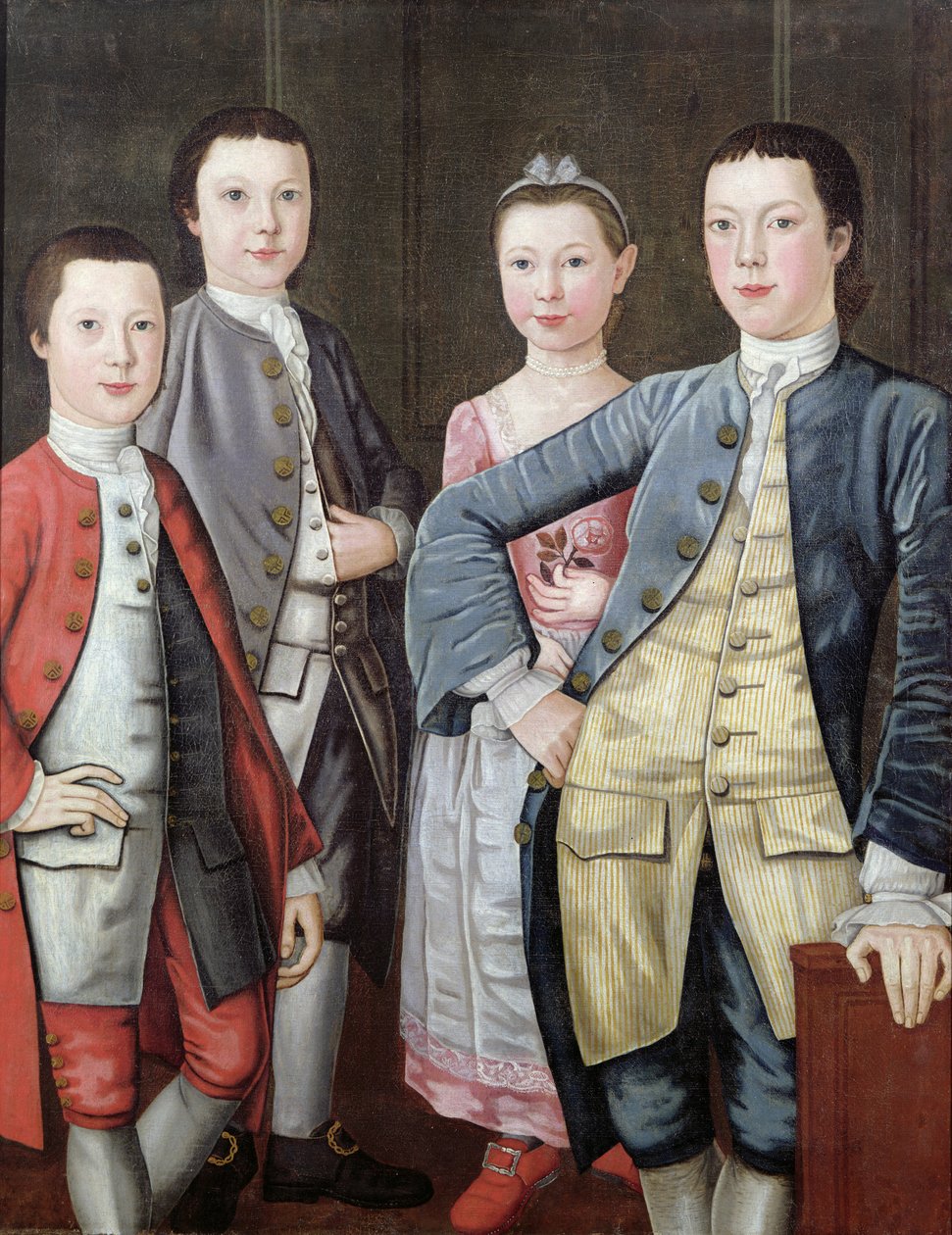 Rapalje-børnene, 1768 af John Durand