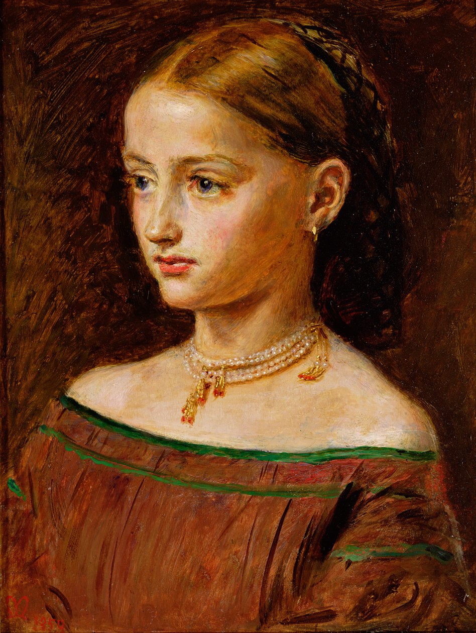 Alice Gray, 1859 (olie) af John Everett Millais