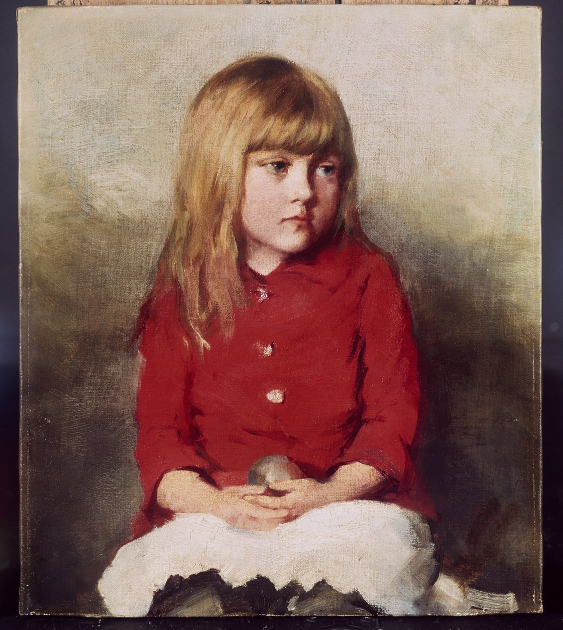 Portræt af en ung pige af John Everett Millais