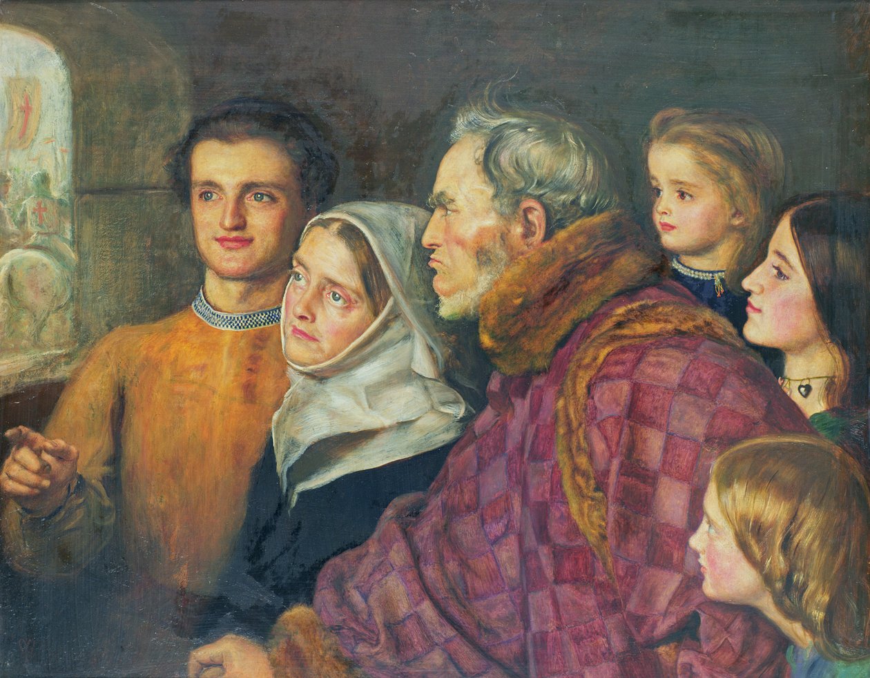 Korsfarernes afgang af John Everett Millais