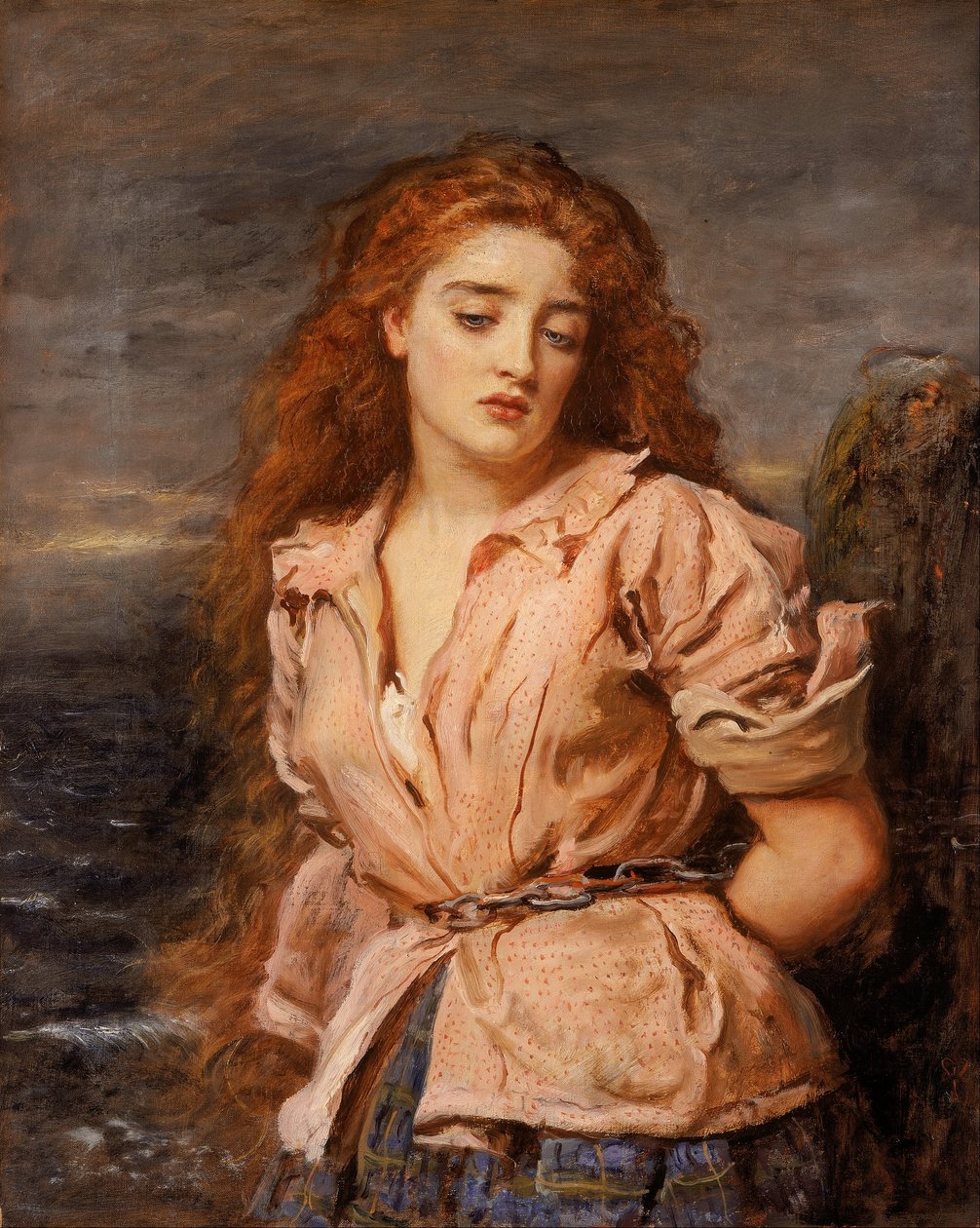 Solwayens martyr af John Everett Millais