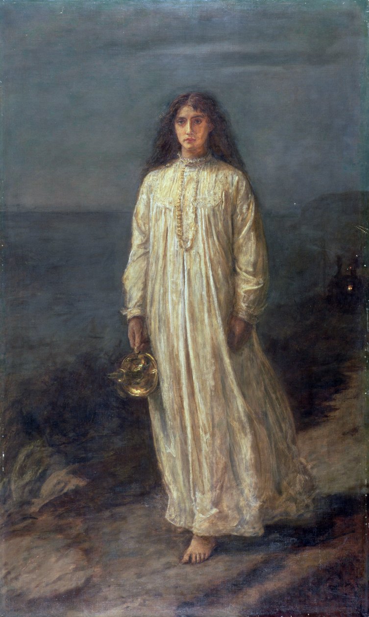 Den somnambulistiske, 1871 af John Everett Millais