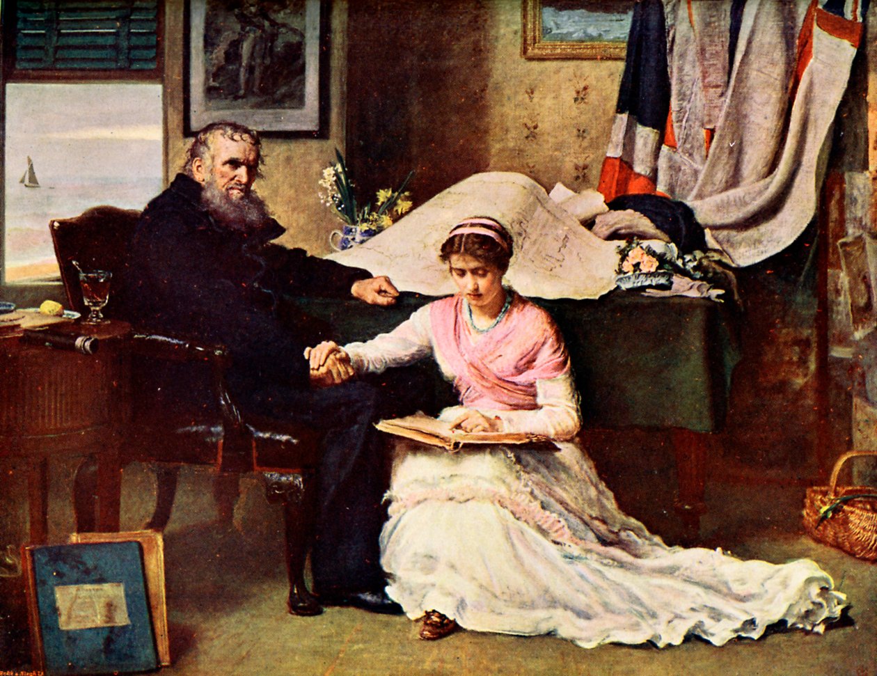 Den nordvestlige passage af John Everett after Millais