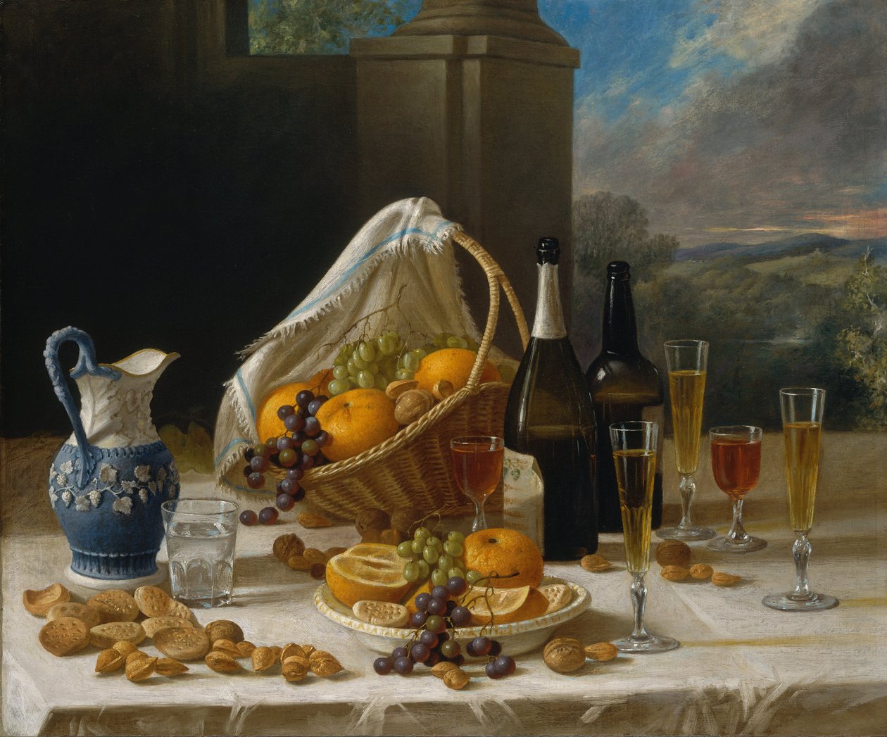 Frokost stilleben af John F. Francis