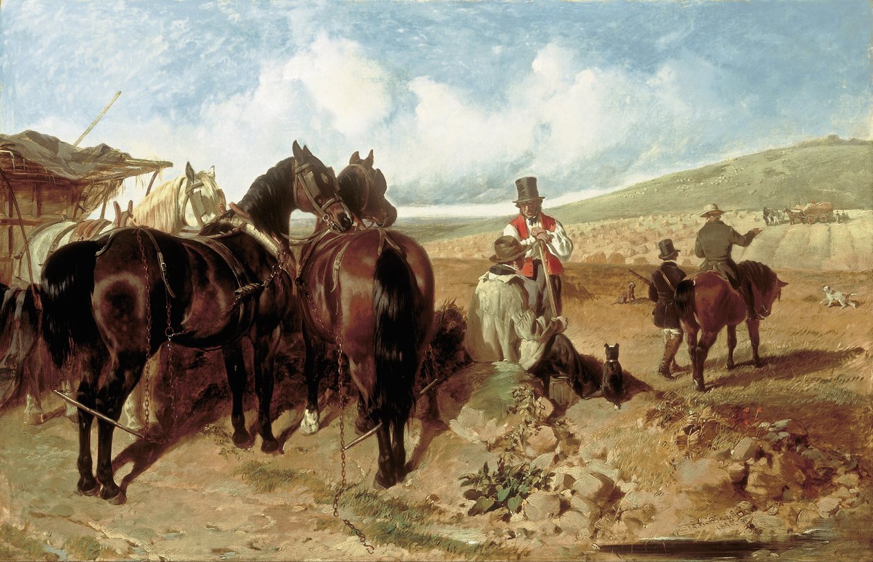Efterår af John Frederick Herring Senior