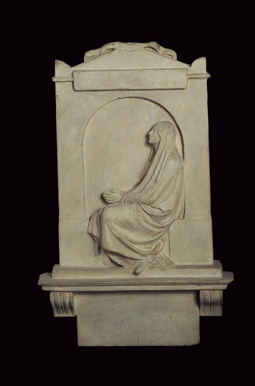 Monument til Baring-familien, 1806-13 (gips) af John Flaxman