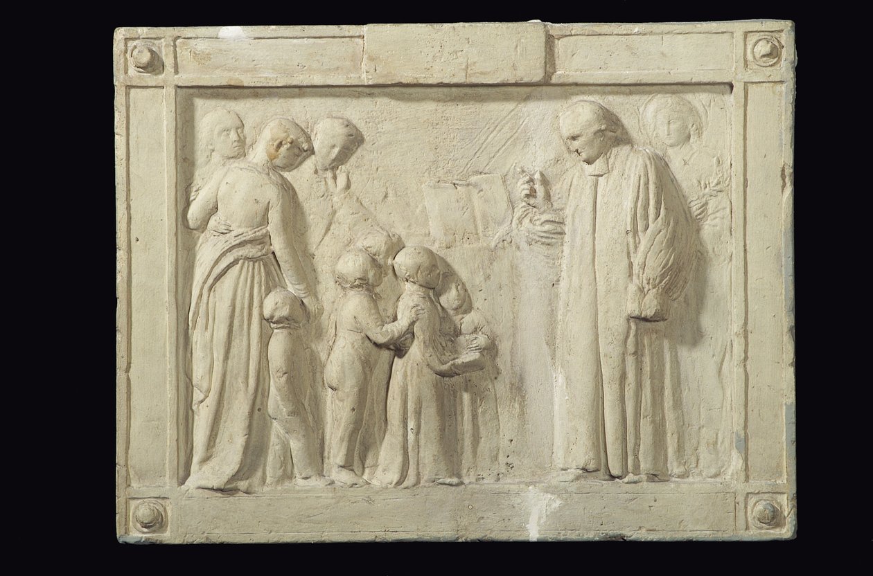Monument til pastor John Clowes, 1819-20 (gips) af John Flaxman