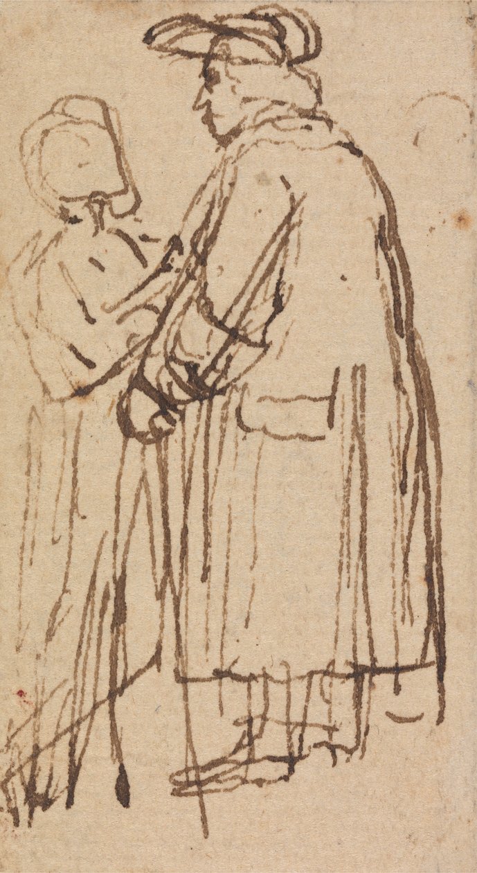 Undersøgelse af en herre, kaldet Dr. Johnson af John Flaxman
