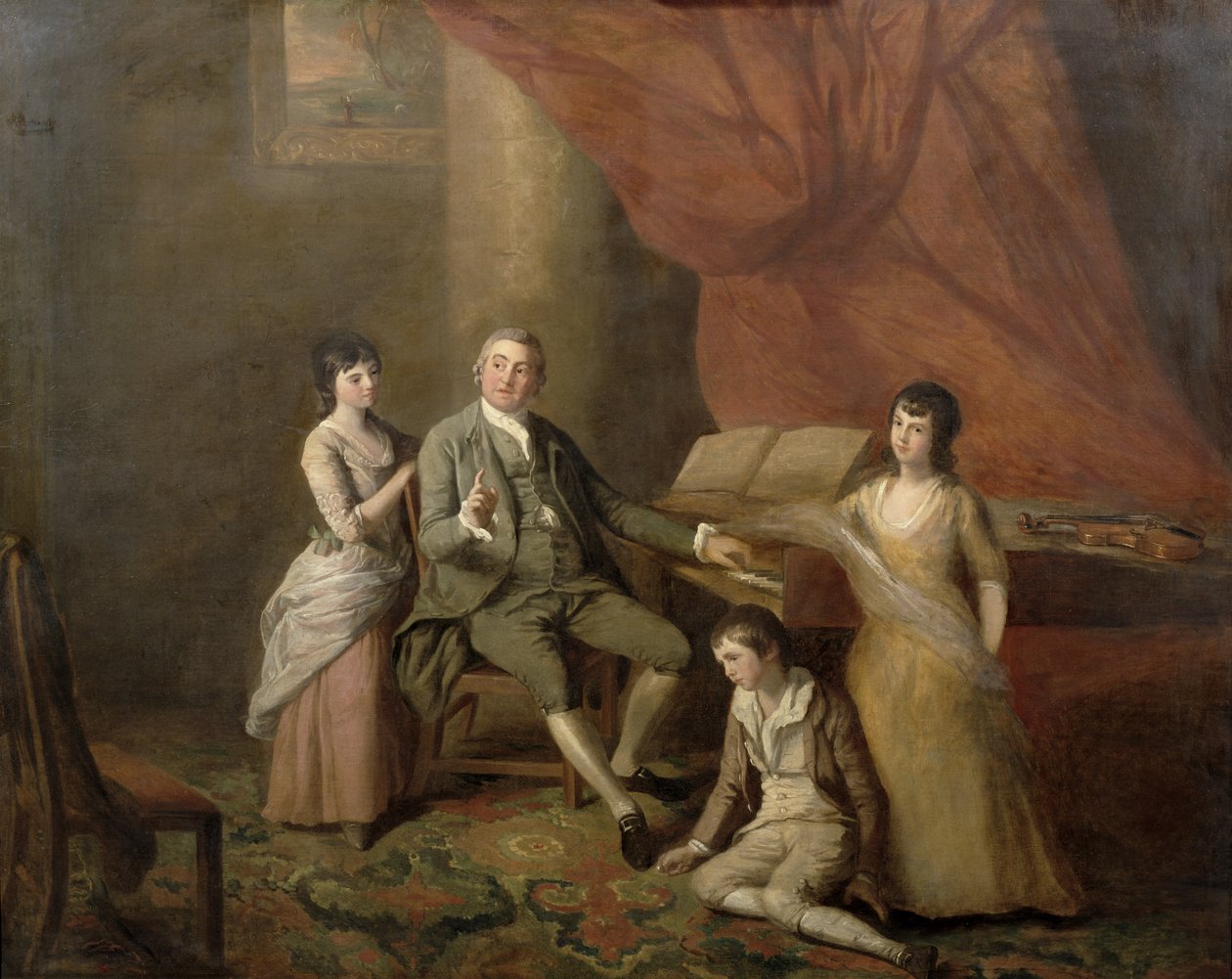 Felice de Giardini (1716-96) af John Francis Rigaud