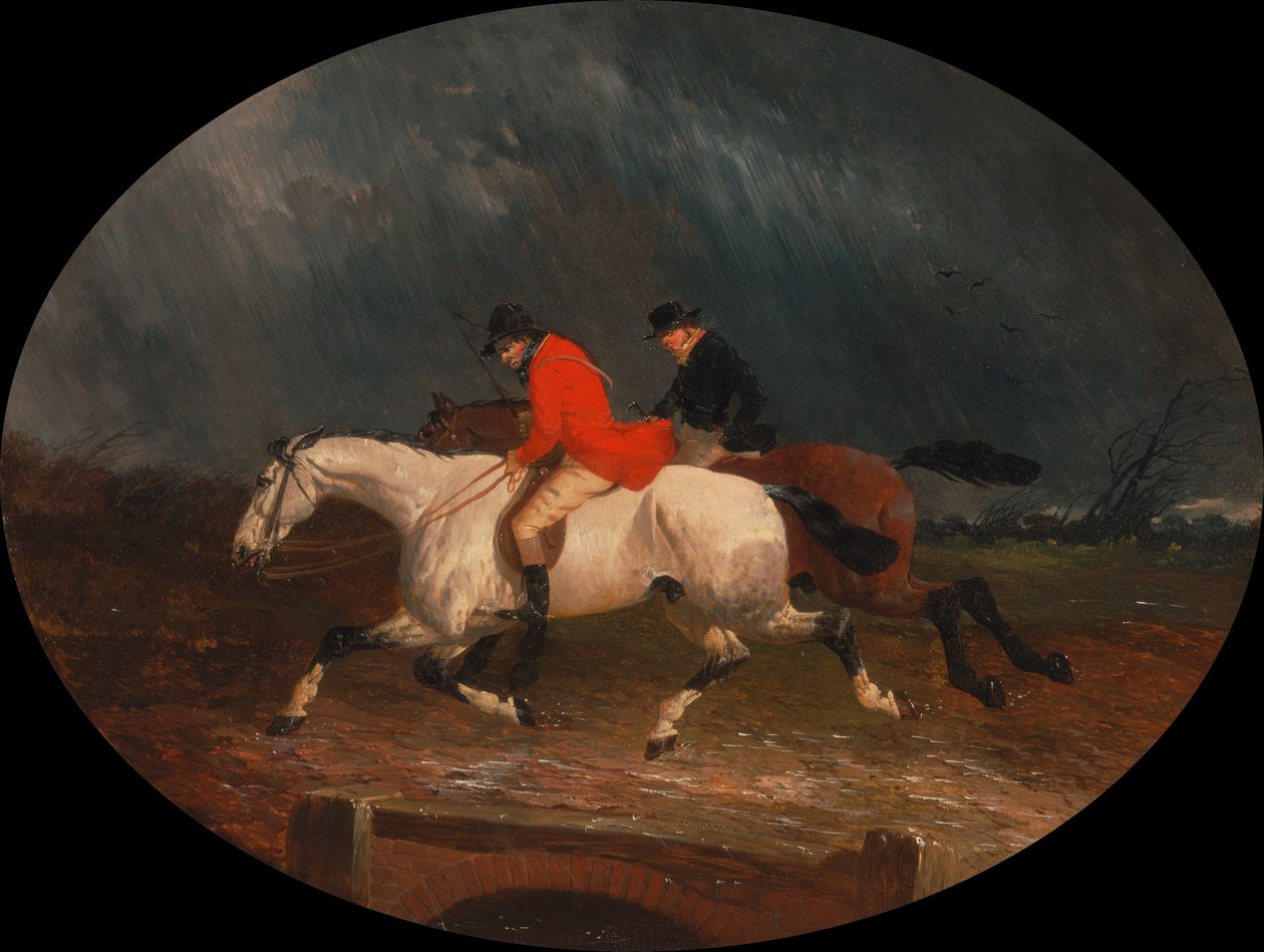 Tilbage fra jagten af John Frederick Herring Junior