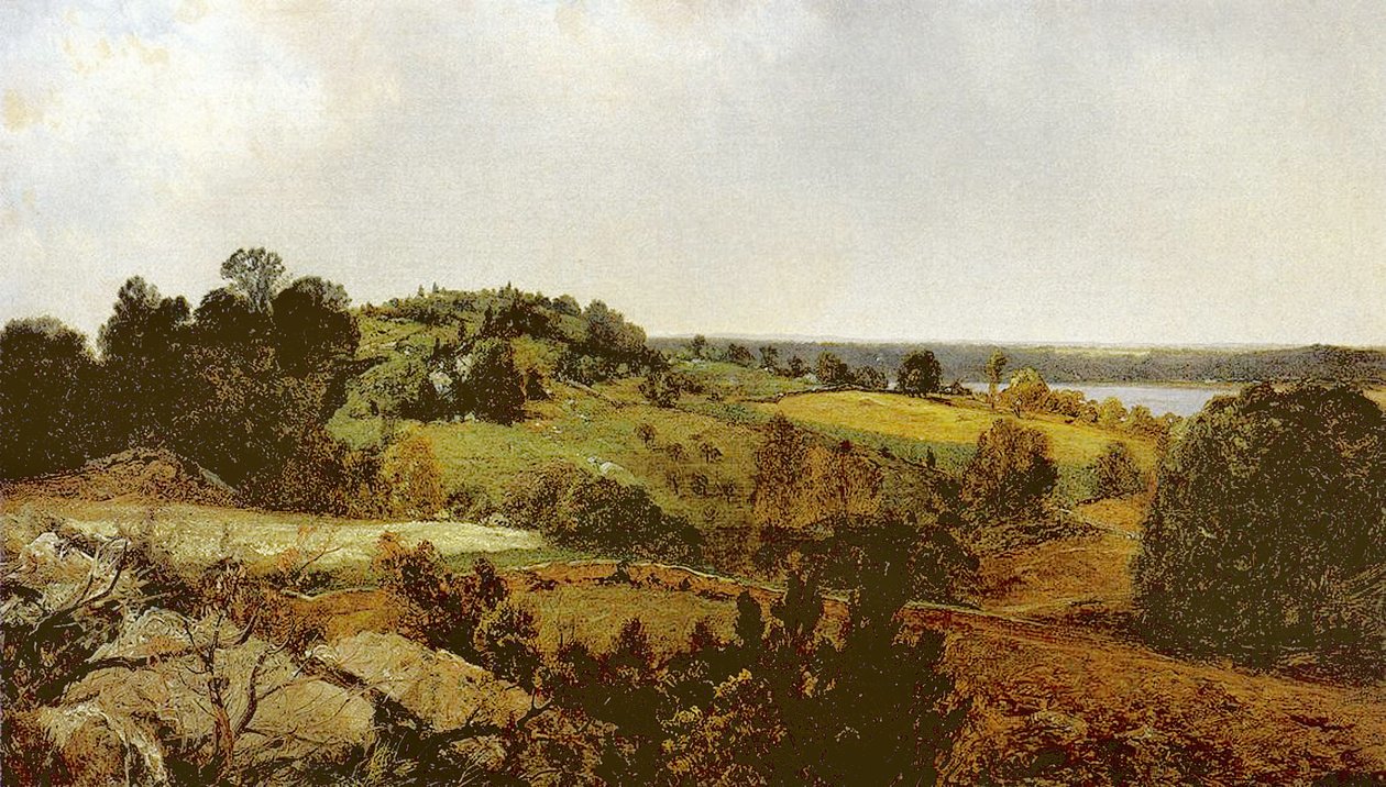 Landskab af John Frederick Kensett