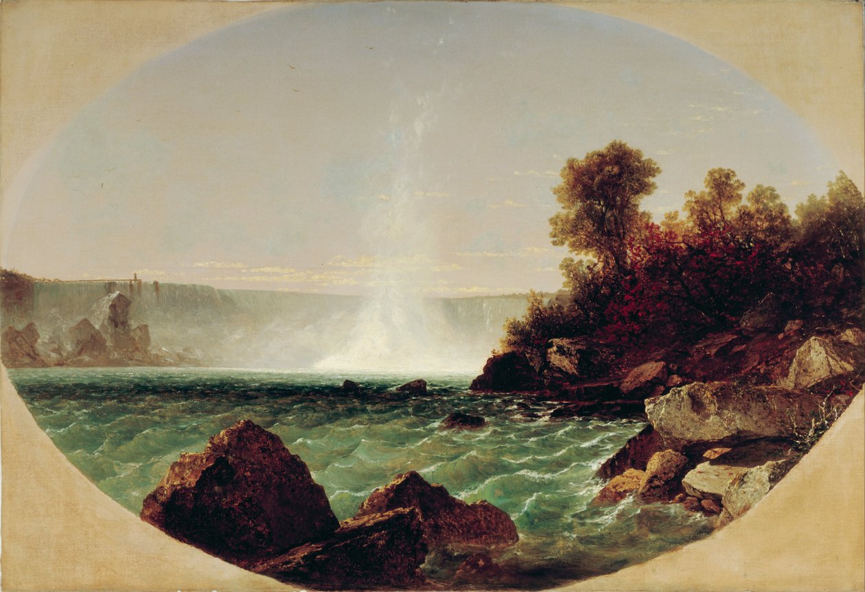 Niagara Falls af John Frederick Kensett