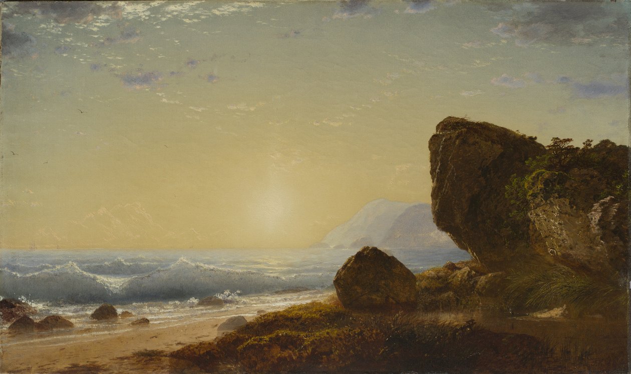 Strand, 1861 af John Frederick Kensett