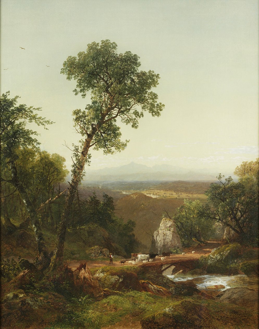 White Mountain Scenery, 1859 af John Frederick Kensett