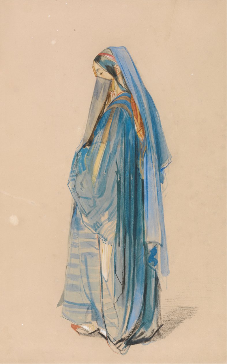 En ung tyrkisk kvinde af John Frederick Lewis