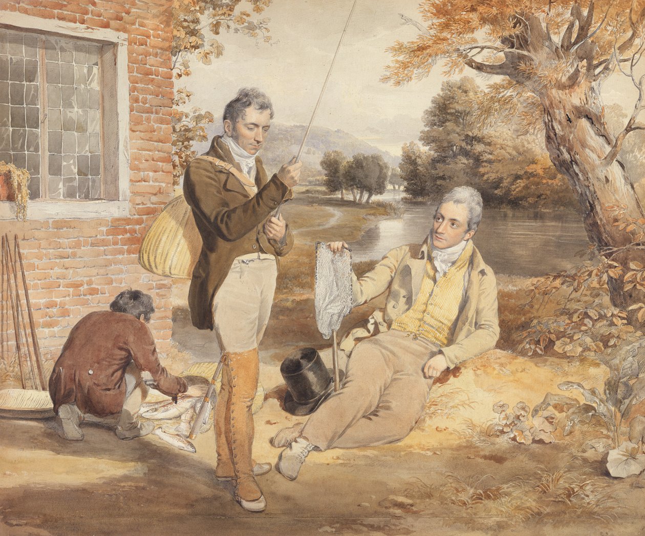 Fiskeri af John Frederick Lewis