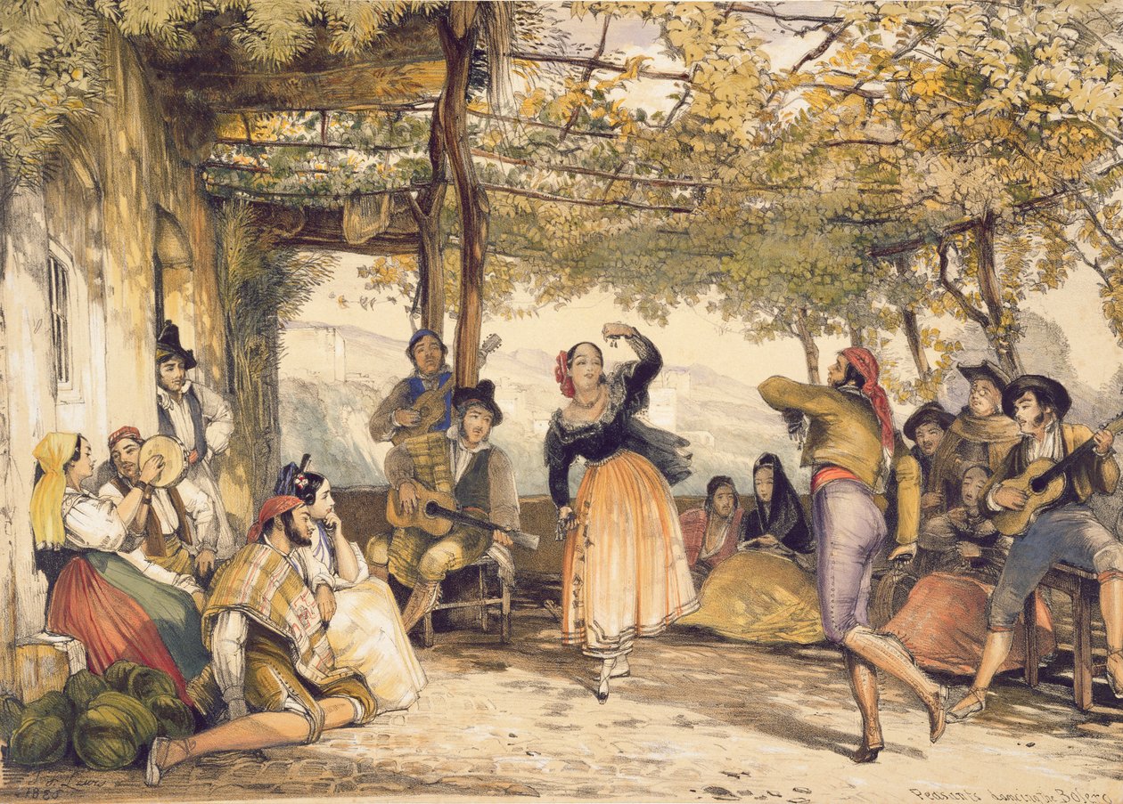 Bønder, der danser Bolero, fra 