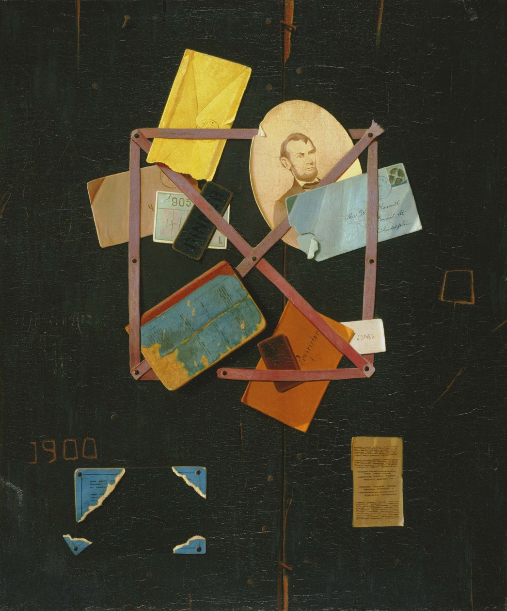Gamle tidskortstativ af John Frederick Peto