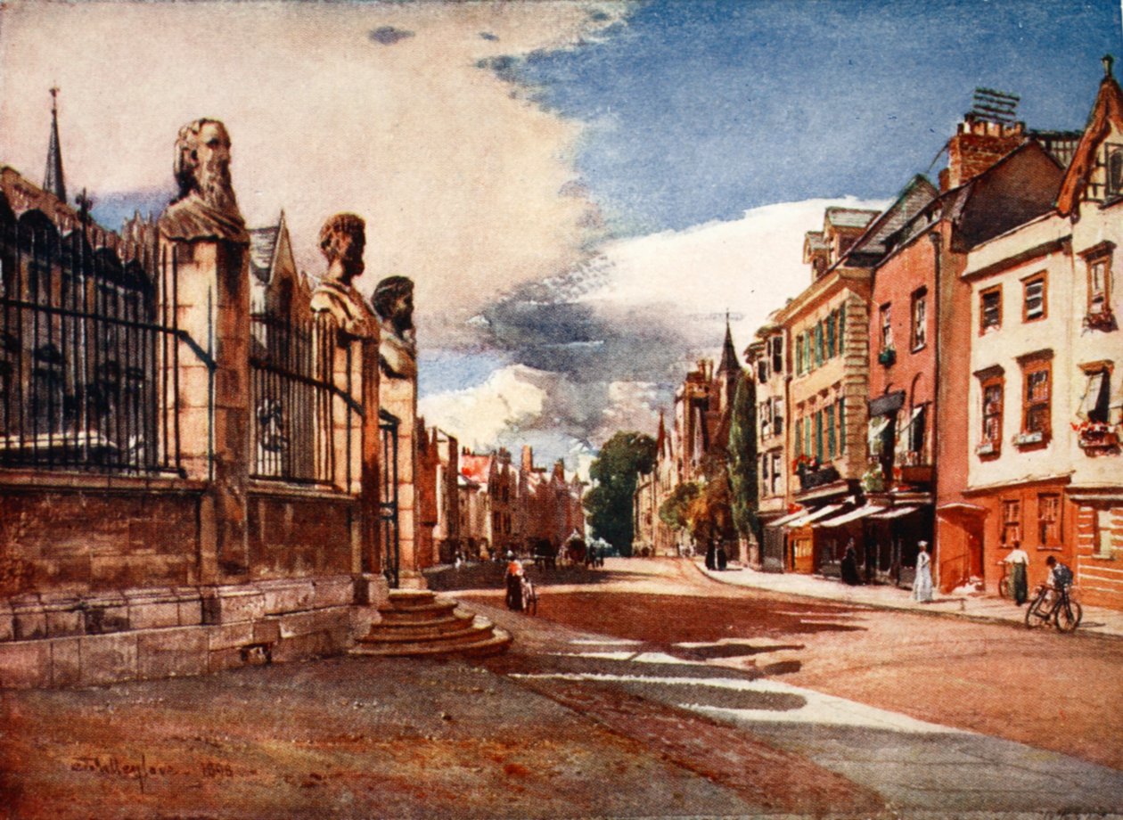 Broad Street, Looking West, 1903 af John Fulleylove