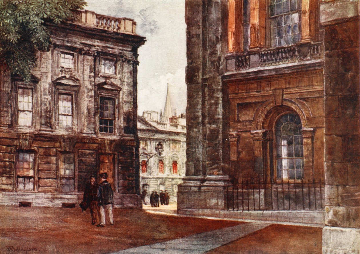 Christ Church, Peckwater Quadrangle, 1903 af John Fulleylove