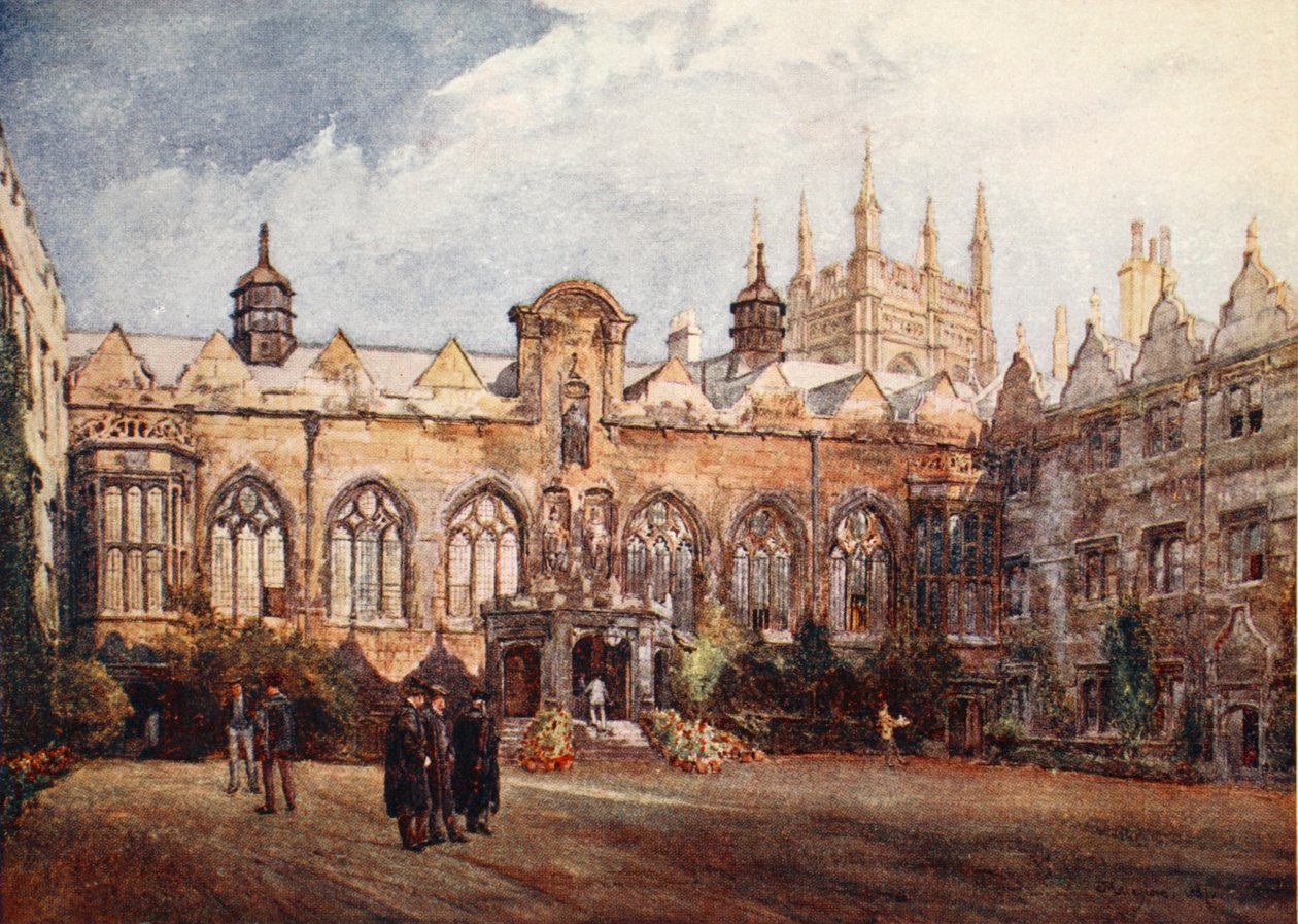 Oriel College, 1903 af John Fulleylove